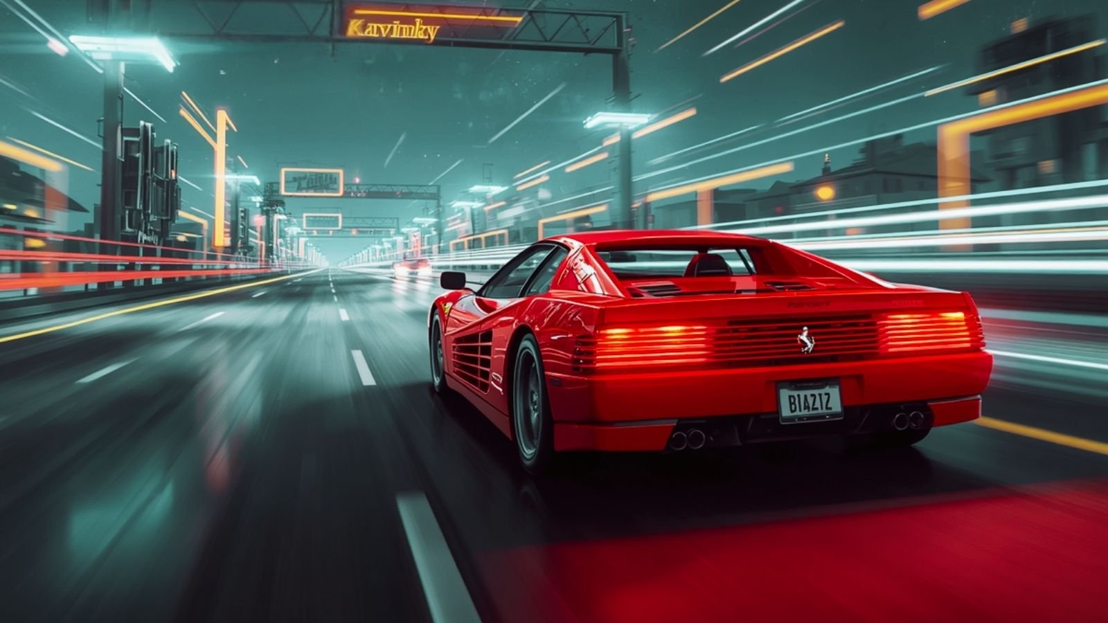 7 Retro Sports Cars That Define the Synthwave Aesthetic